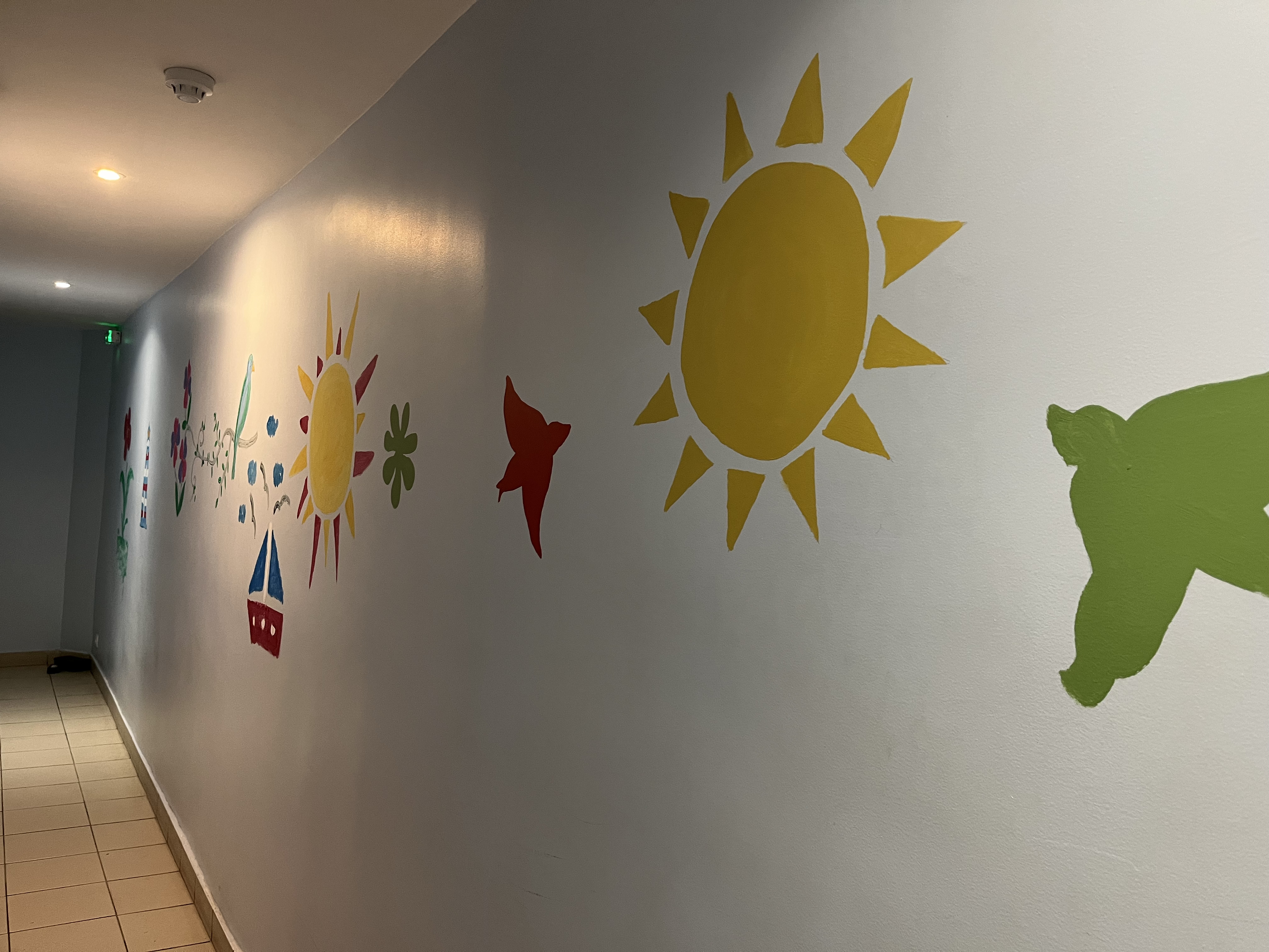 Fresque realisee par des collaborateurs 1
